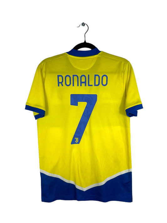 Maillot Juventus 2021-2022 third Cristiano Ronaldo numéro 7 vue arrière flocage
