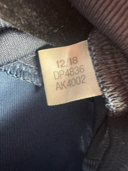 Étiquette adidas 12/18 code DP4836, maillot LA Galaxy extérieur 2019-2020
