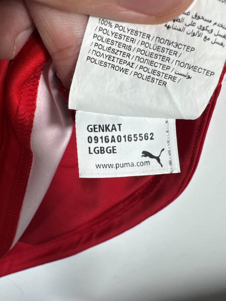 Étiquette Puma authentique maillot Leicester City 2016-2017