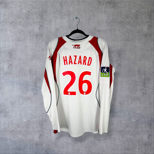 Maillot Lille 2007-2008 Extérieur Manches Longues - Hazard N°26 (M)