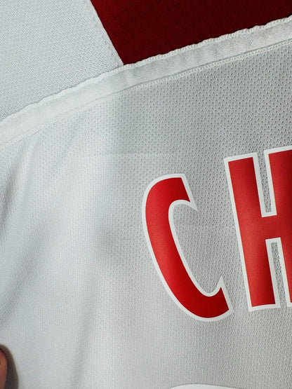 Détail petit accro à l'arrière du maillot LOSC 2012-2013