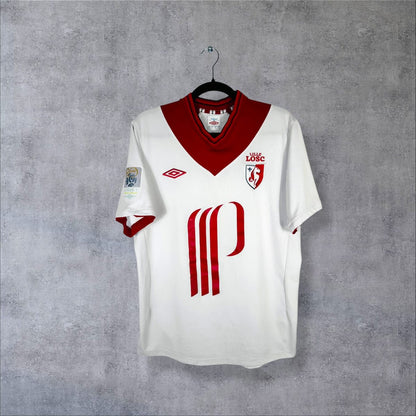 Maillot Lille LOSC 2012-2013 extérieur blanc vu de face