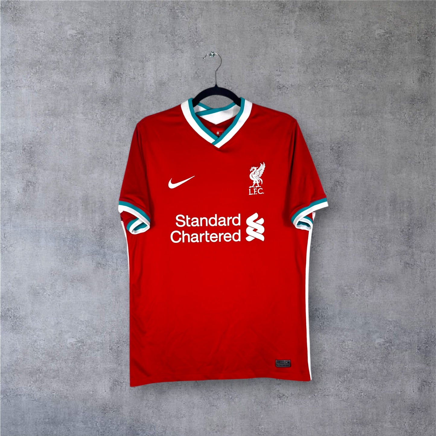 Maillot authentique Liverpool 2020-2021 Domicile Nike vue de face