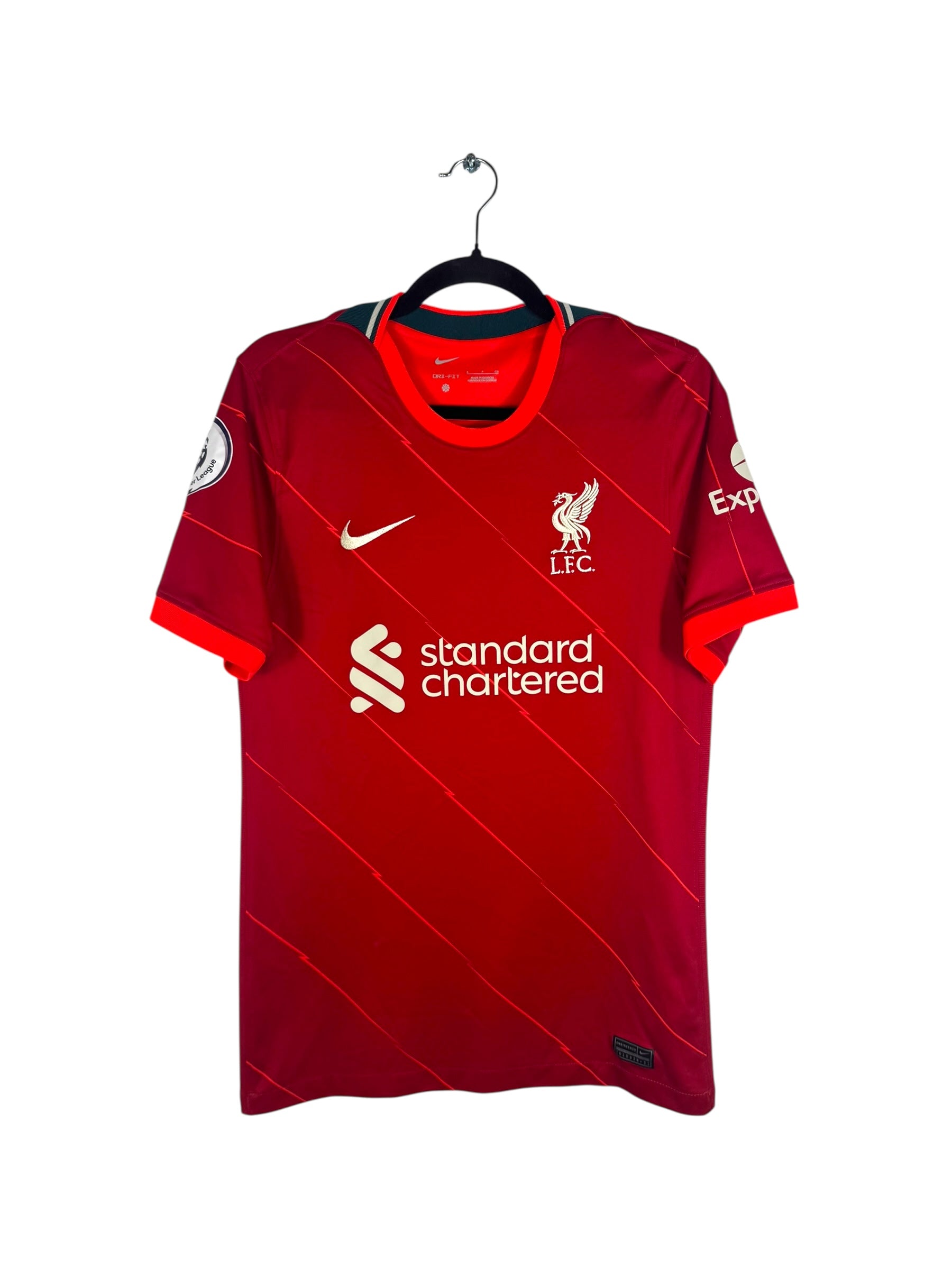 Maillot Liverpool 2021-2022 domicile Nike Van Dijk 4 rouge S vue avant