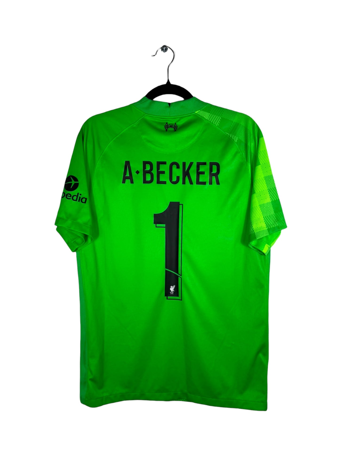 Maillot Liverpool 2021-2022 Gardien Nike Alisson 1 taille M