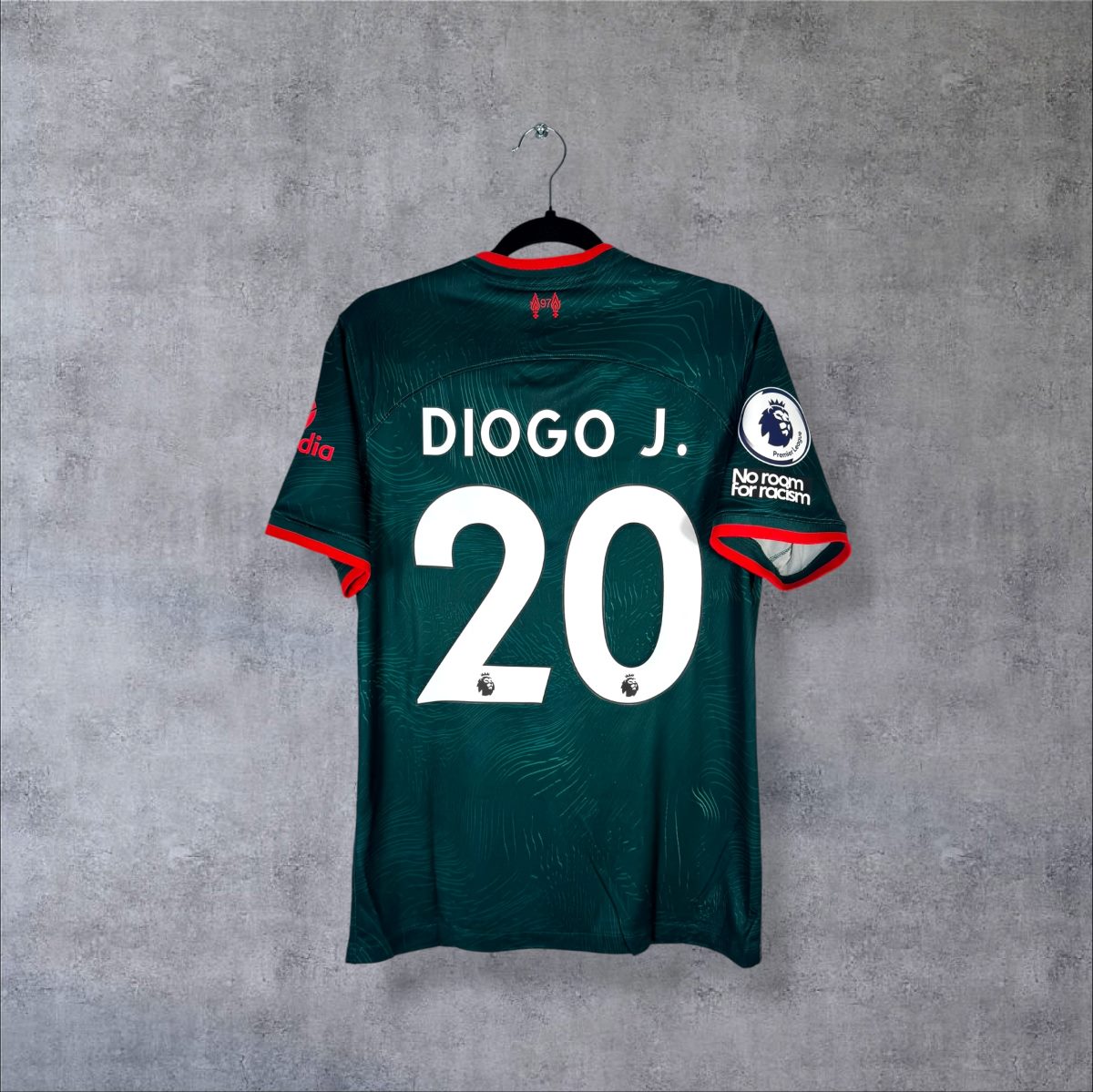Maillot Liverpool 2022-2023 Third, dos avec flocage Diogo Jota N°20
