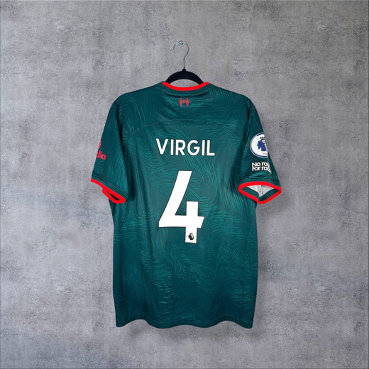 Maillot Liverpool 2022-2023 Third - Virgil N°4 (L)