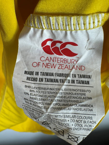 Étiquette Canterbury of New Zealand du maillot LOSC Lille 2008-2009, composition et entretien