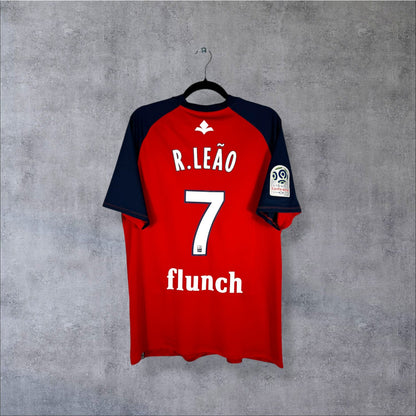 Flocage Rafael Leão numéro 7 sur maillot LOSC Lille 2018-2019 Domicile