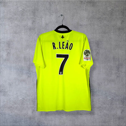Flocage Rafael Leão numéro 7 sur maillot LOSC Lille 2018-2019 Extérieur taille L