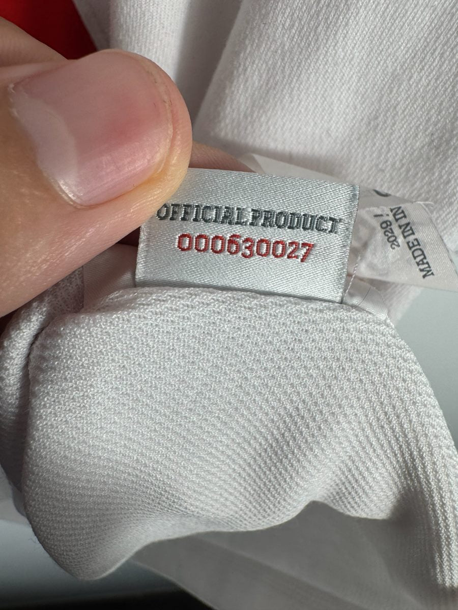 Étiquette Official Product 000630027, maillot Manchester City third 2009-2010