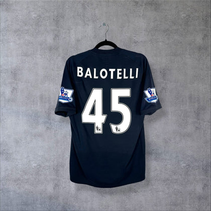 Maillot Manchester City 2010-2011 Extérieur - Balotelli N°45 (M)