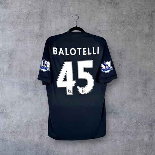 Flocage Balotelli numéro 45 sur maillot Manchester City 2010-2011