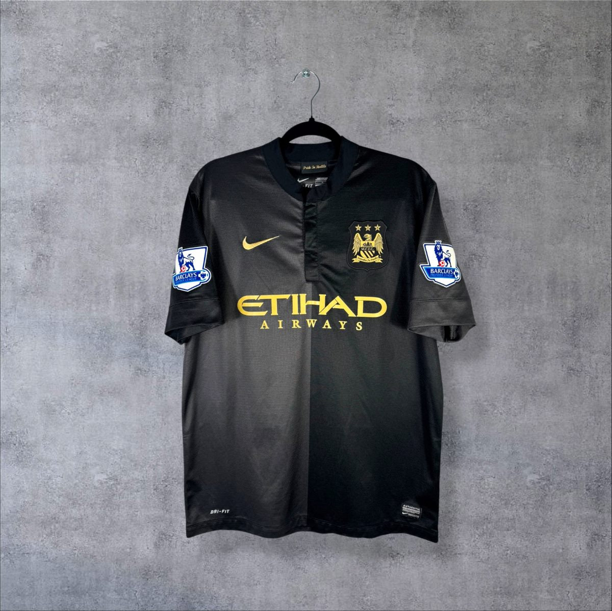 Maillot Manchester City 2013-2014 extérieur vu de face