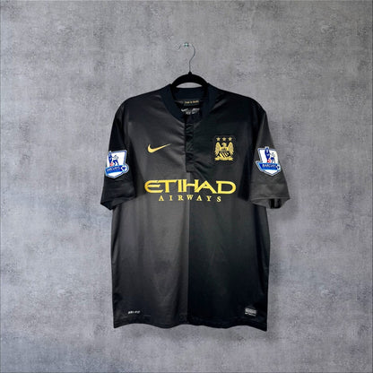 Maillot Manchester City 2013-2014 extérieur vu de face