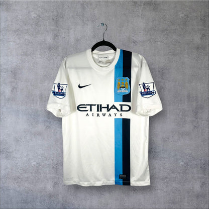 Maillot authentique Manchester City 2013-2014 Third Nike vue de face