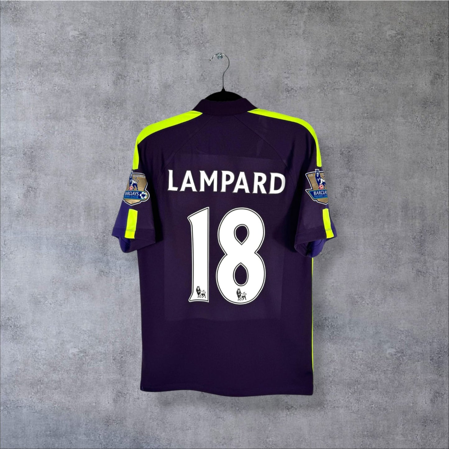 Flocage Lampard numéro 18 sur maillot Manchester City 2014-2015 Third