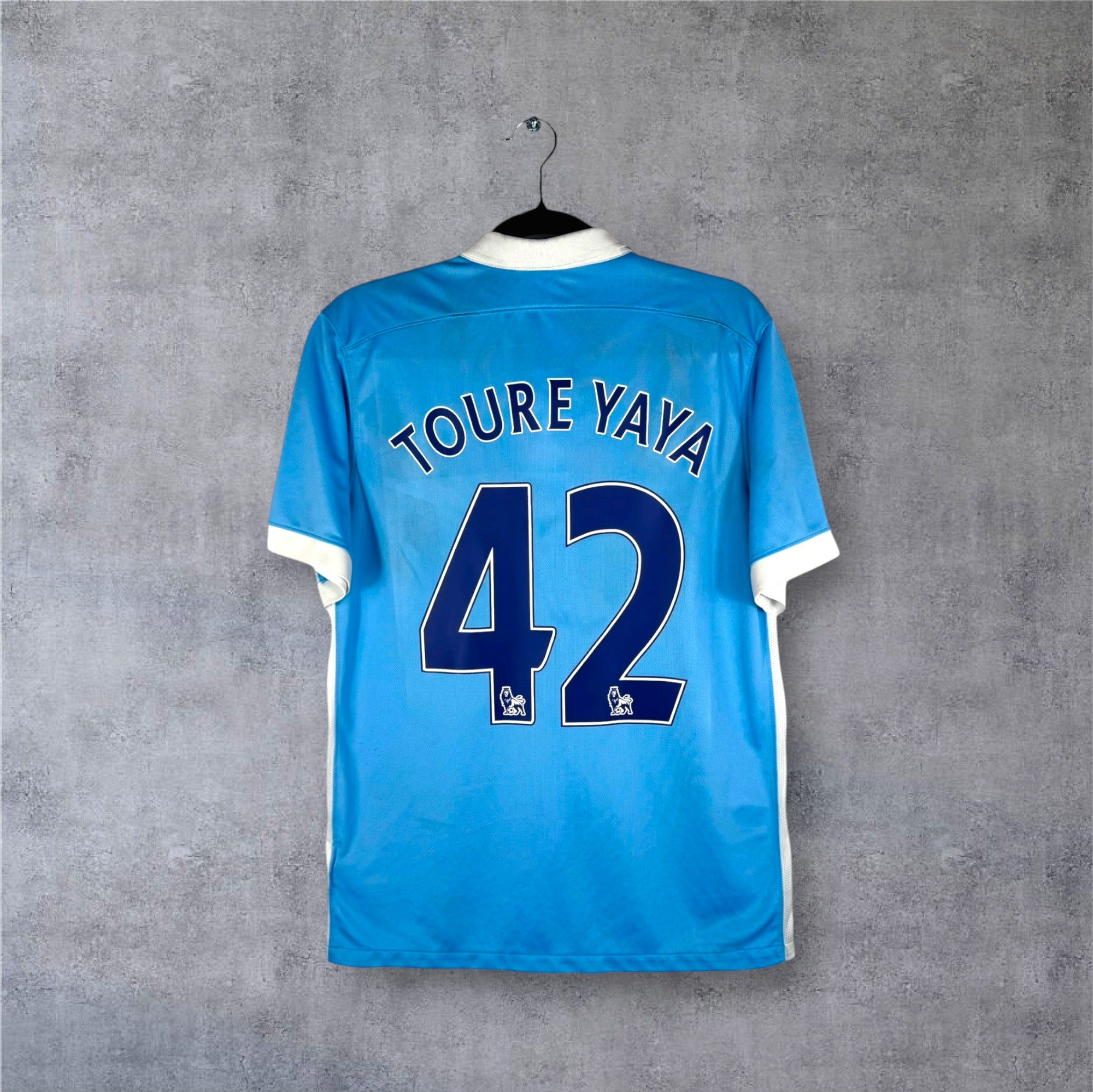 Manchester City 2015-2016 Home Shirt – Yaya Touré No. 42 (M