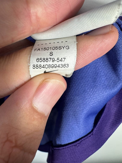 Étiquette intérieure Nike code 658879-547 taille S, maillot gardien Manchester City 2015-2016