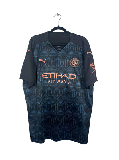Maillot Manchester City 2020-2021 Extérieur Foden 47 - Vue avant