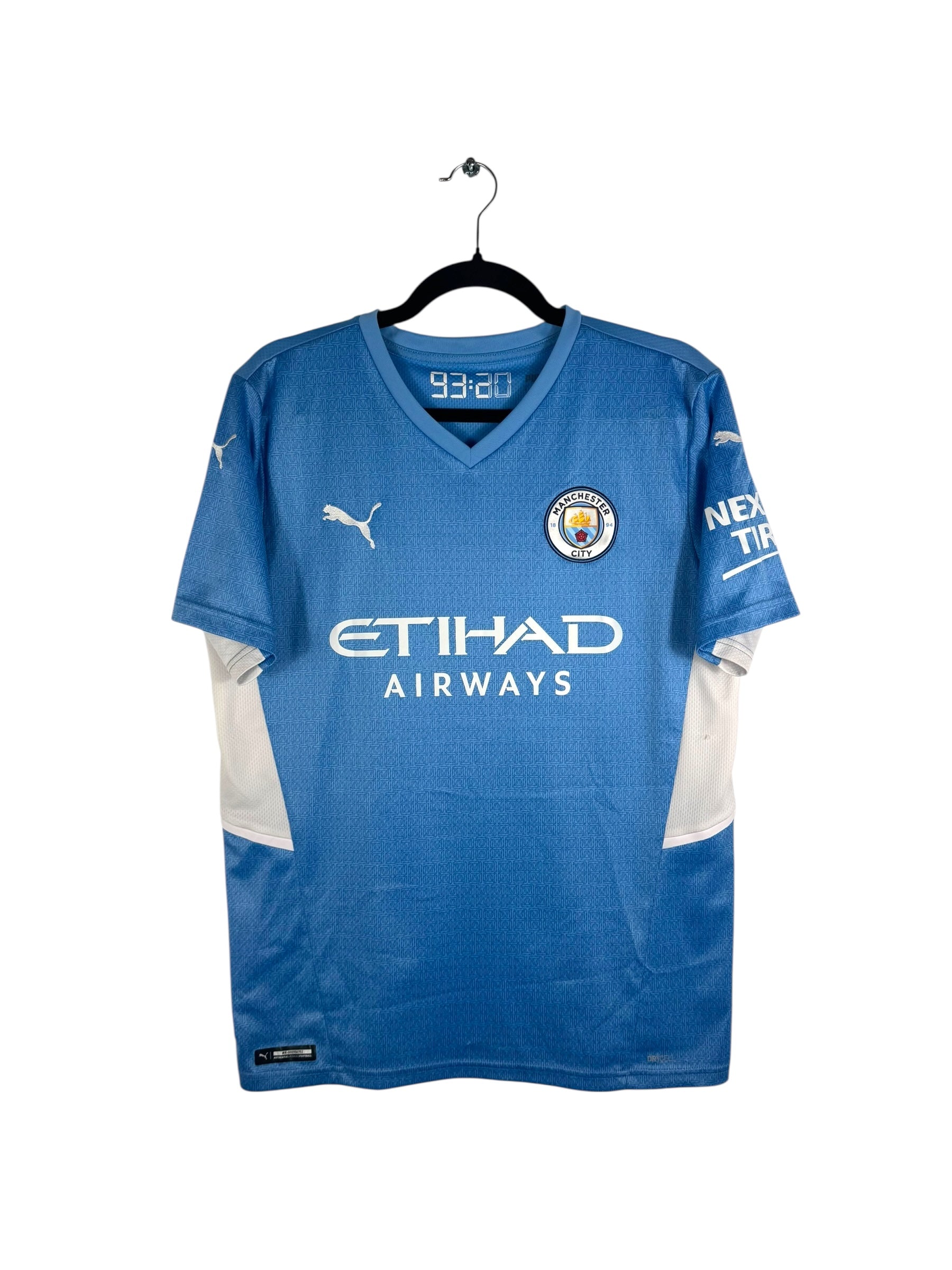 Maillot Manchester City 2021-2022 domicile Puma Foden 47 bleu M vue avant