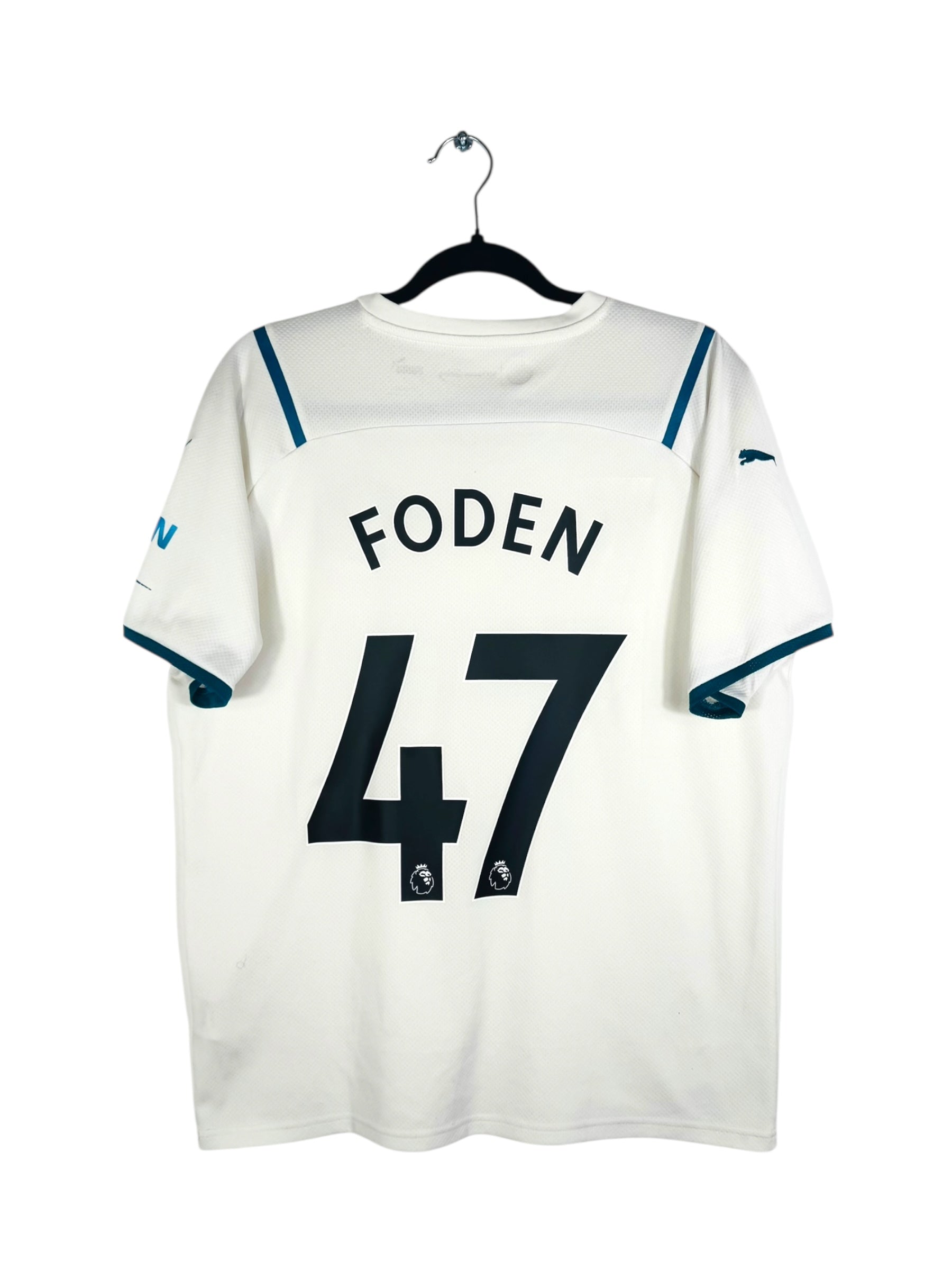 Maillot Manchester City 2021-2022 extérieur Puma Foden 47 L