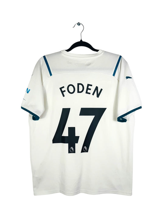 Maillot Manchester City 2021-2022 extérieur Puma Foden 47 L