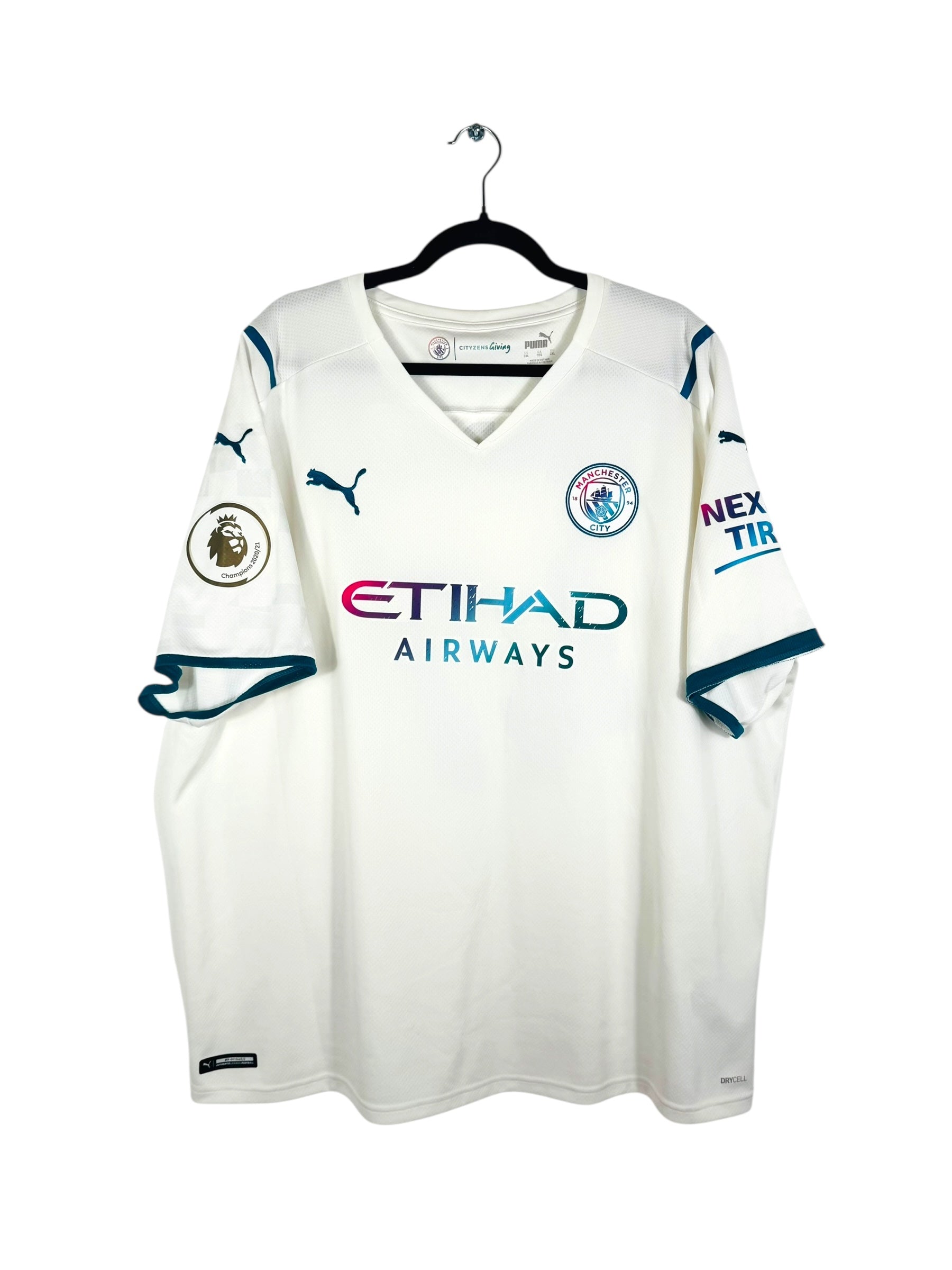 Maillot Manchester City 2021-2022 Extérieur Foden 47 - Vue avant