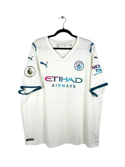 Maillot Manchester City 2021-2022 Extérieur Foden 47 - Vue avant
