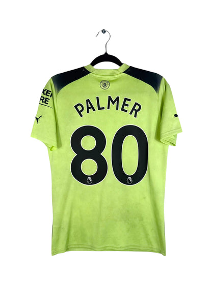 Maillot Manchester City 2022-2023 third Palmer numéro 80 vue arrière flocage