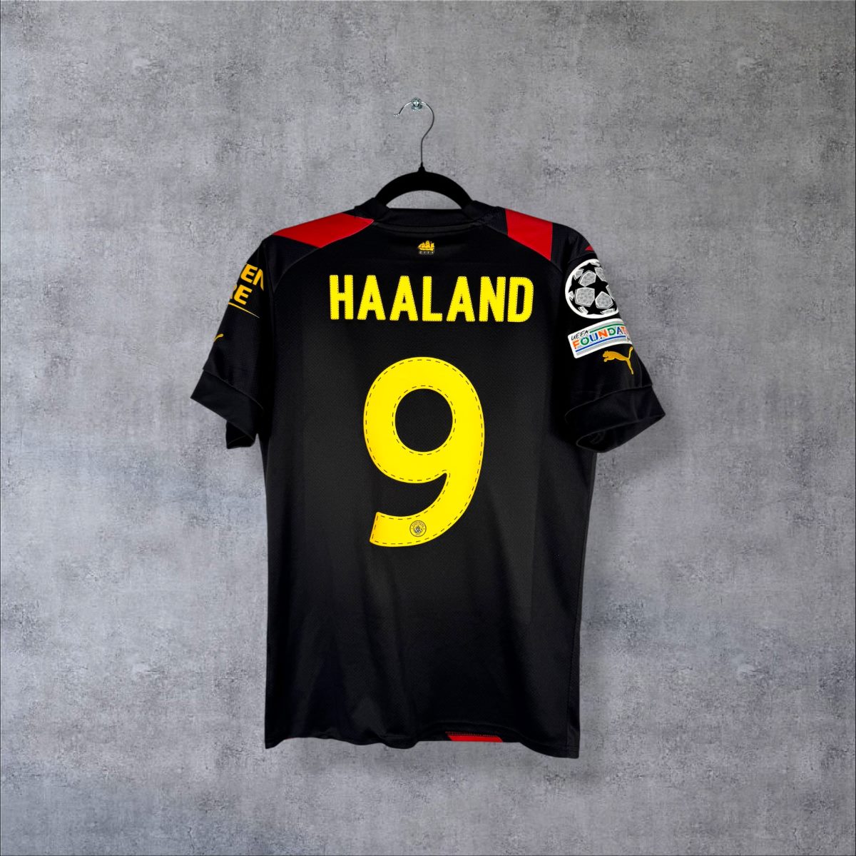 Maillot Manchester City 2023-2024 extérieur dos flocage Haaland 9