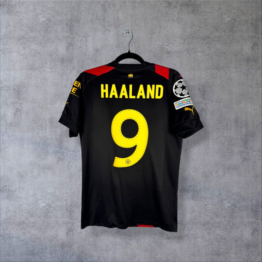 Maillot Manchester City 2023-2024 extérieur dos flocage Haaland 9