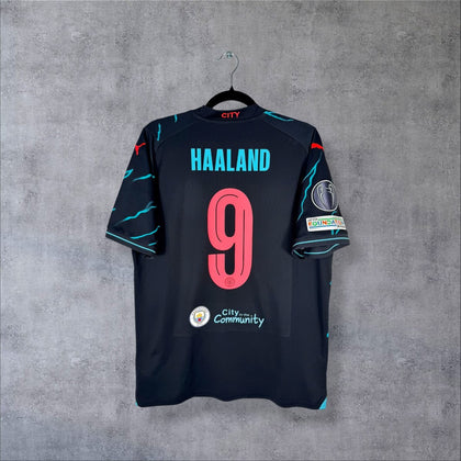 Manchester City 2023-2024 Third Shirt - Haaland No.9 (L)