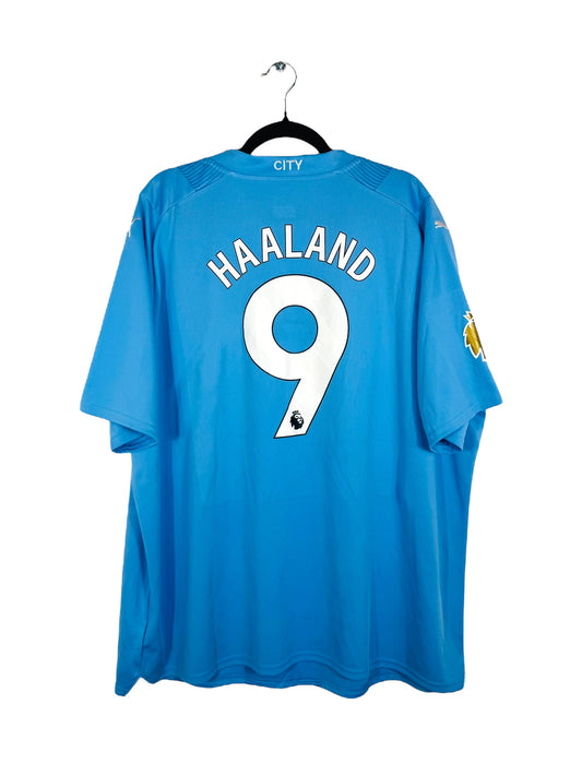 Maillot Manchester City 2023-2024 Domicile Haaland N°9 – Vue arrière