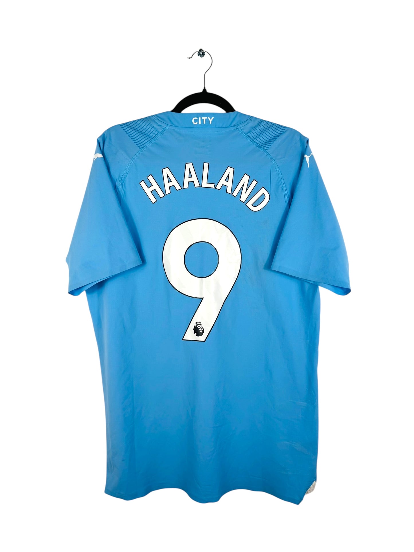Maillot Manchester City 2023-2024 Domicile Haaland N°9 - Vue arrière