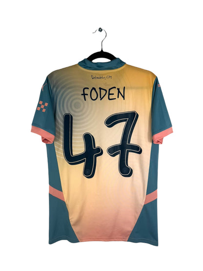 Maillot Manchester City 2024-2025 fourth Puma Foden 47 taille S vue arrière