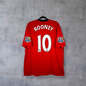 Maillot Manchester United 2009-2010 Domicile - Rooney N°10 (XXL)