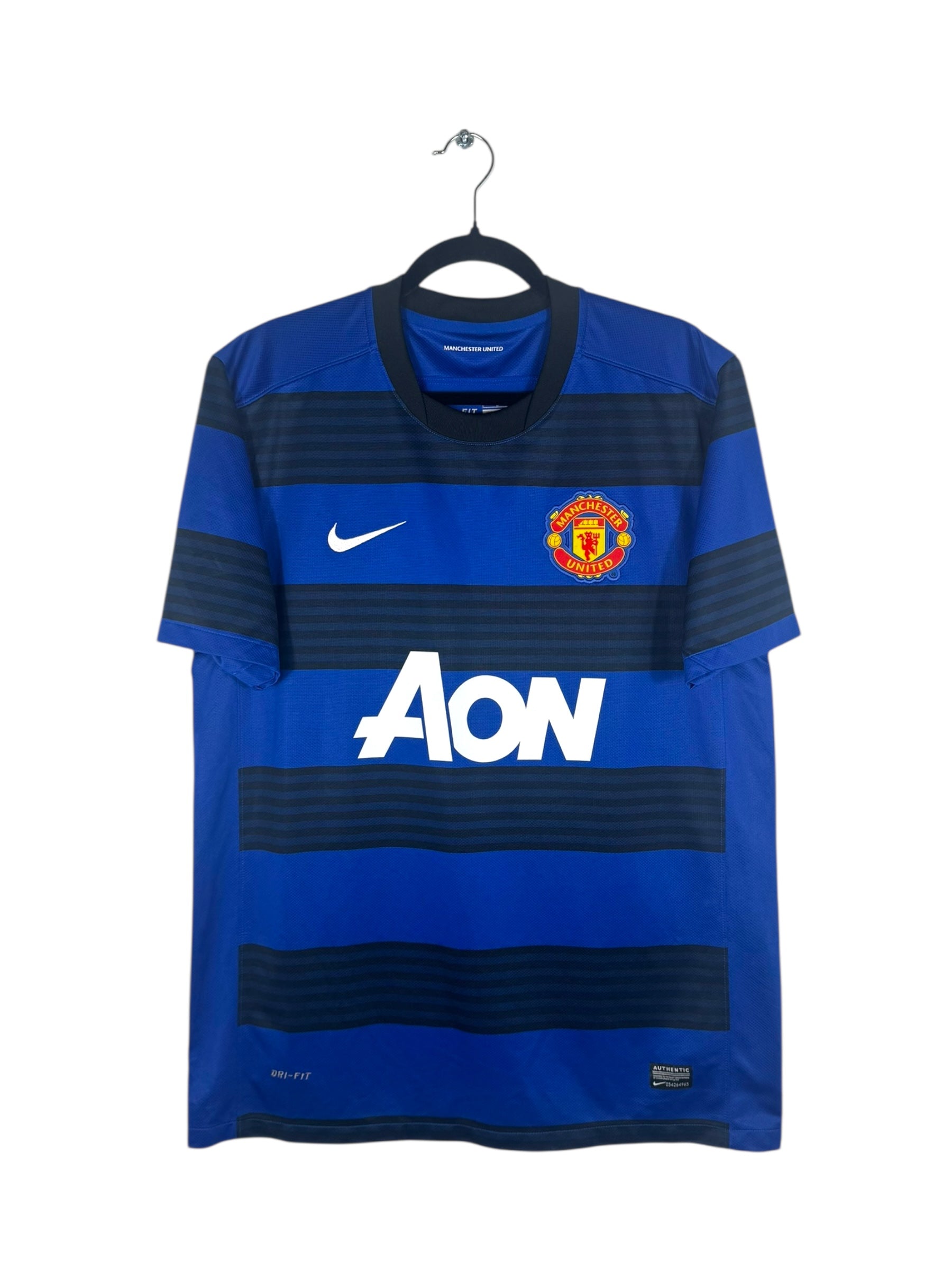 Maillot Manchester United 2011-2012 extérieur Nike Nani 17 taille L vue avant