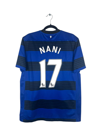 Maillot Manchester United 2011-2012 extérieur Nike Nani 17 taille L