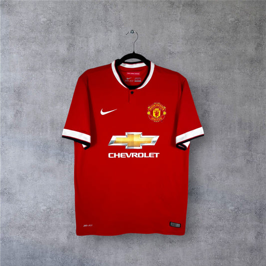 Maillot authentique Manchester United 2014-2015 Domicile Nike vue de face