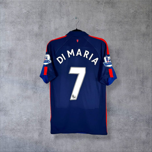 Maillot Manchester United 2014-2015 third bleu vue dos flocage Di Maria N°7