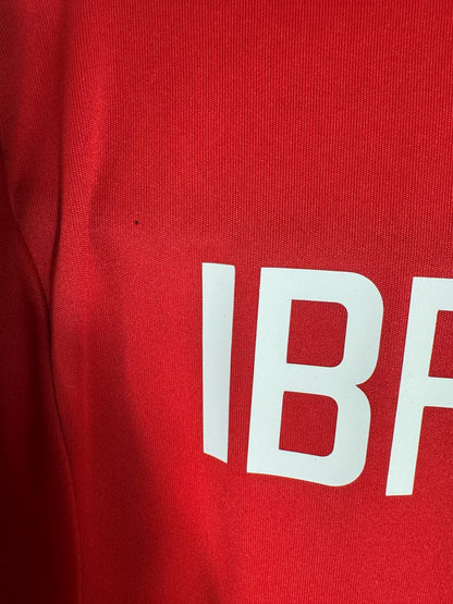 Défaut : micro point au dos près du nom, maillot Manchester United 2016-2017 Ibrahimović