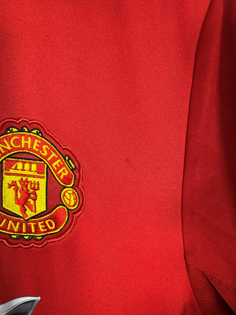 Défaut : micro trace près de l'écusson, maillot Manchester United 2016-2017