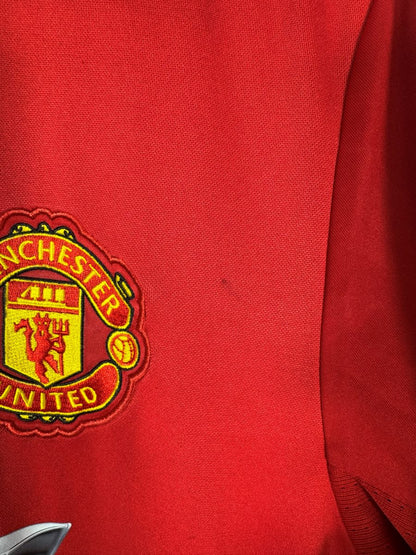 Défaut : micro trace près de l'écusson, maillot Manchester United 2016-2017