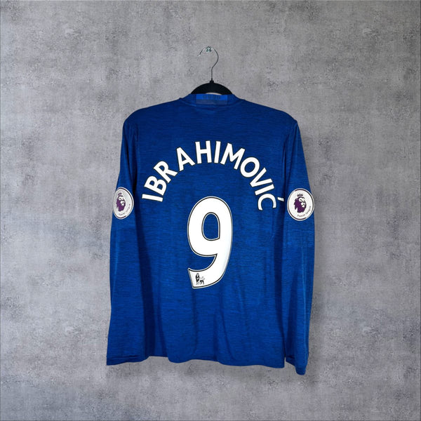 Maillot Manchester United 2016-2017 Extérieur Manches Longues - Ibrahimović N°9 (S)