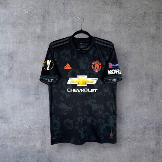 Maillot authentique Manchester United 2019-2020 Third Adidas vue de face