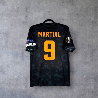 Flocage Martial numéro 9 sur maillot Manchester United 2019-2020