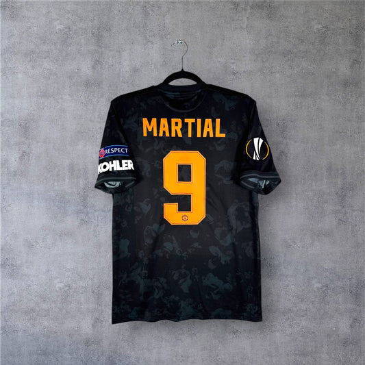 Flocage Martial numéro 9 sur maillot Manchester United 2019-2020