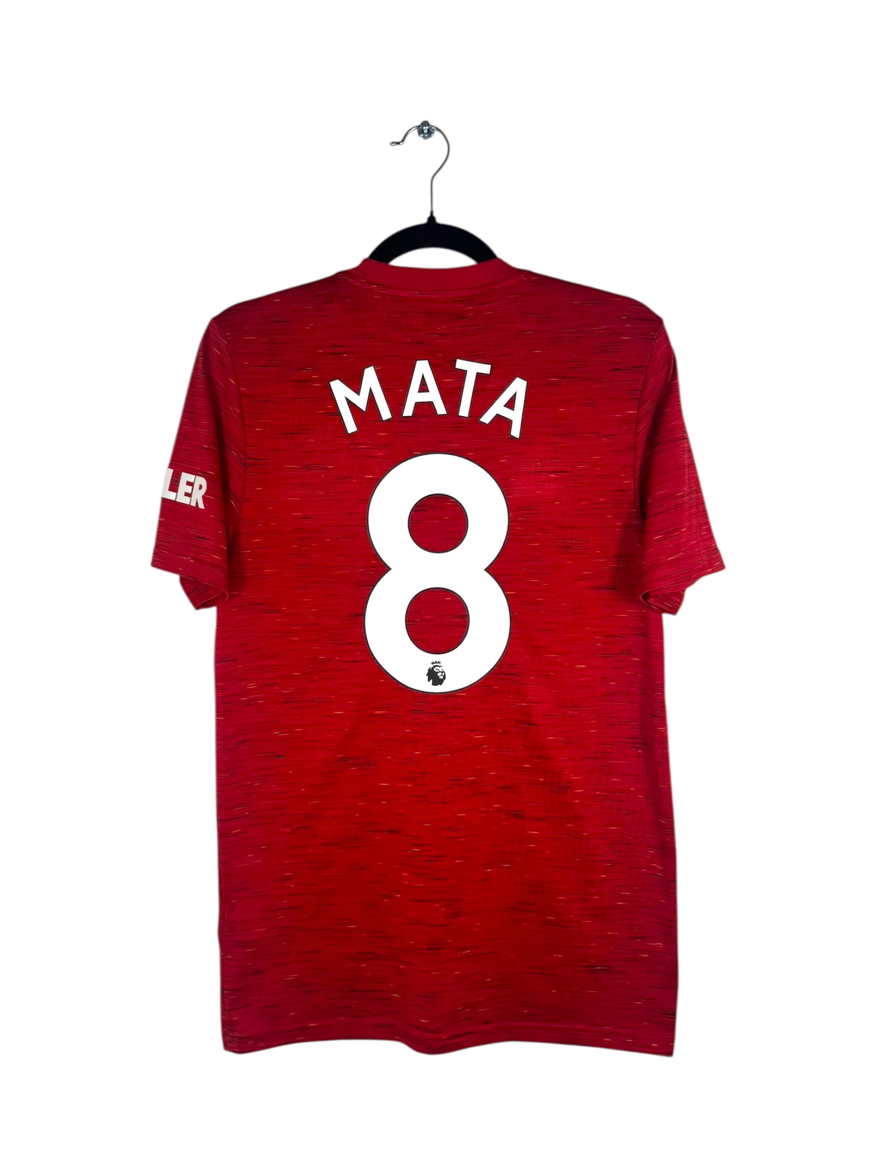 Maillot Manchester United 2020-2021 domicile Mata numéro 8 vue arrière flocage