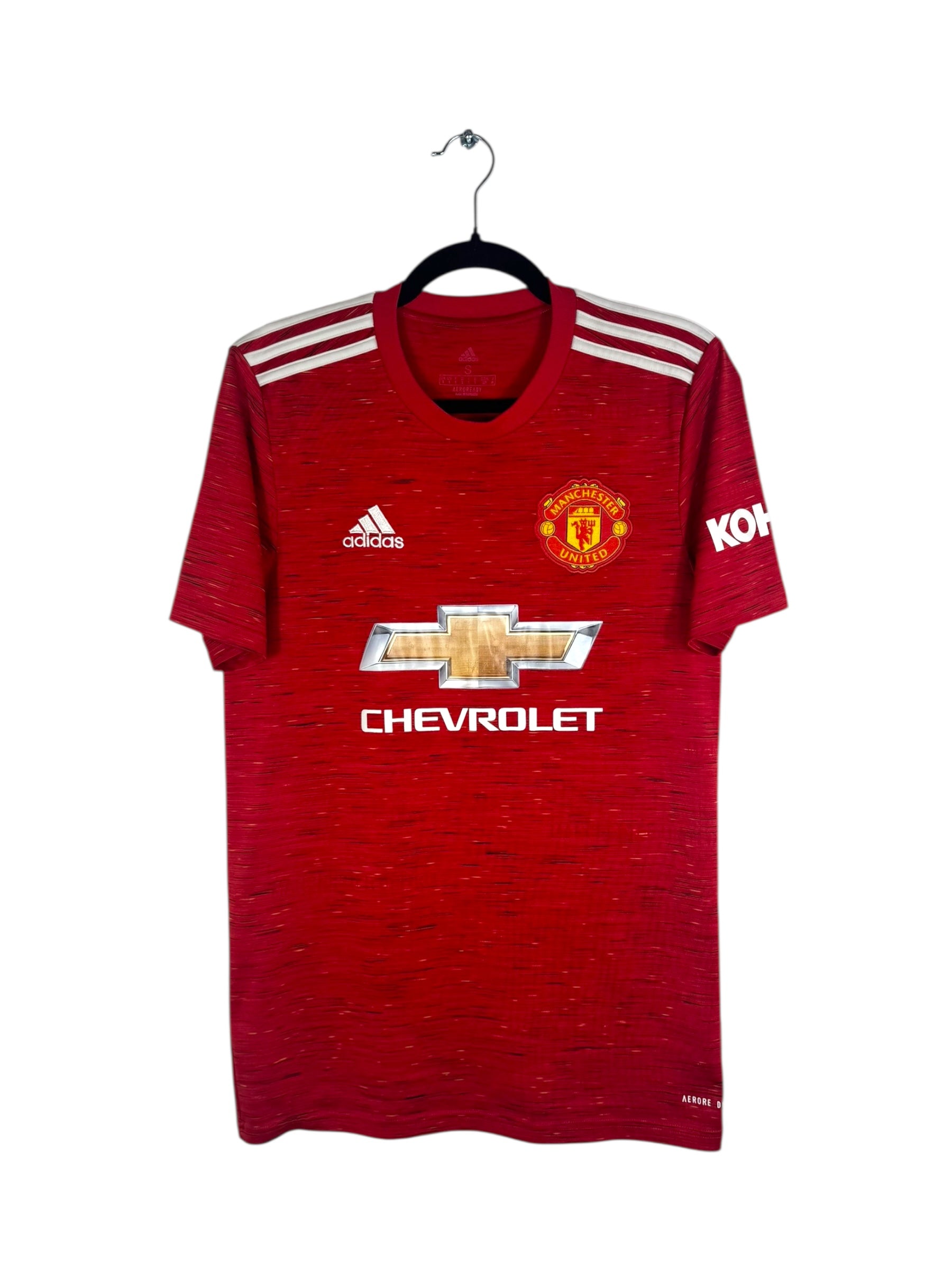 Maillot Manchester United 2020-2021 domicile Adidas vue avant